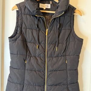 Calvin Klein Women's Black Puffer Vest